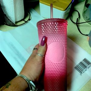 24 oz pink ombre wax berry